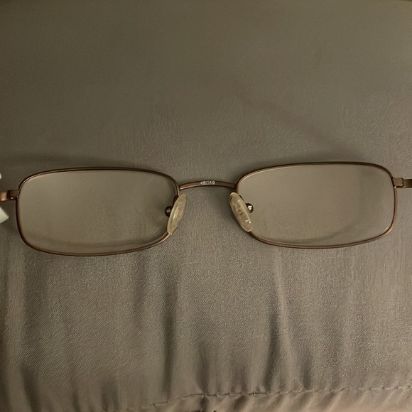 Marchon M 606 210 140 Women’s eyeglasses bronze brown color frames - Picture 4 of 5